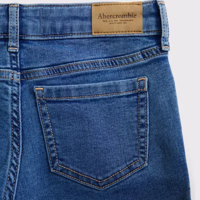 Abercrombie & Fitch Low Rise Skinny Jeans In Blue