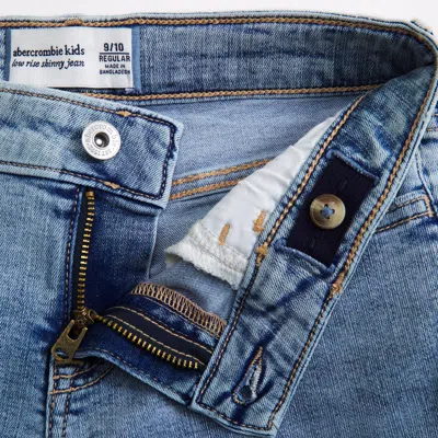 Abercrombie & Fitch Low Rise Skinny Jeans In Multi