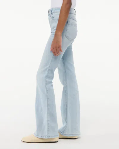 Abercrombie & Fitch High Rise Flare Jeans In Blue