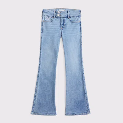 Abercrombie & Fitch Kids' Low Rise Bootcut Jeans In Brown