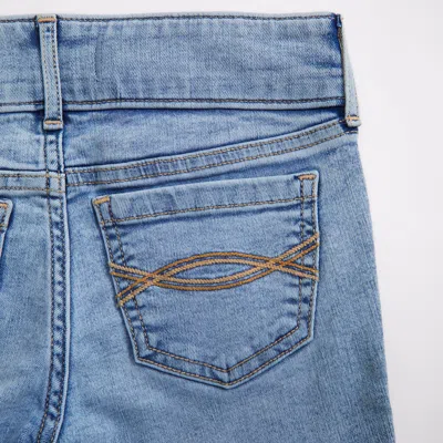 Abercrombie & Fitch Kids' Low Rise Bootcut Jeans In Brown