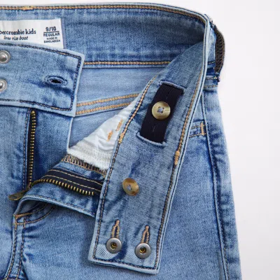 Abercrombie & Fitch Kids' Low Rise Bootcut Jeans In Brown