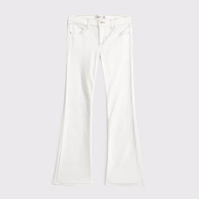 Abercrombie & Fitch Low Rise Bootcut Jeans In Neutral