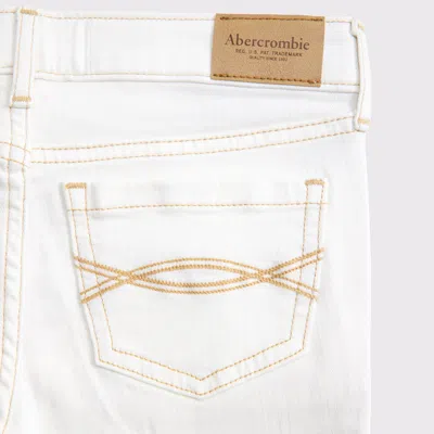 Abercrombie & Fitch Low Rise Bootcut Jeans In Neutral
