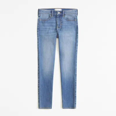 Abercrombie & Fitch High Rise Jeggings In Blue