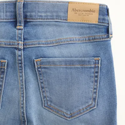 Abercrombie & Fitch High Rise Jeggings In Blue