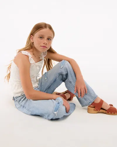 Abercrombie & Fitch Lightweight Low Rise Baggy Jeans In Blue