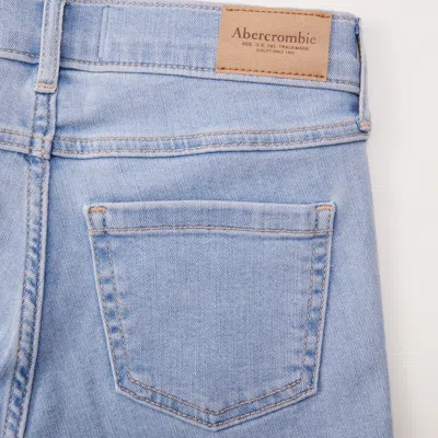 Abercrombie & Fitch High Rise Flare Jeans In Brown