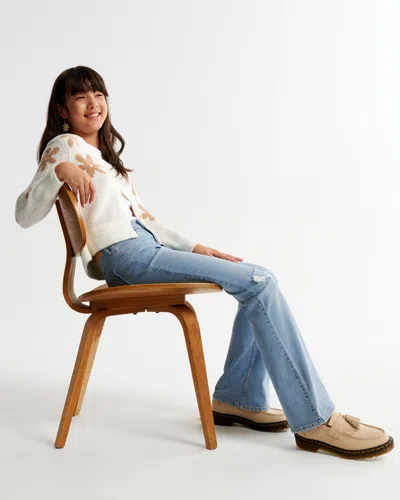 Abercrombie & Fitch High Rise Flare Jeans In Brown