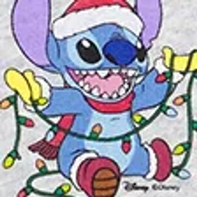 Abercrombie & Fitch Oversized Lilo & Stitch Graphic Popover Hoodie In Gray