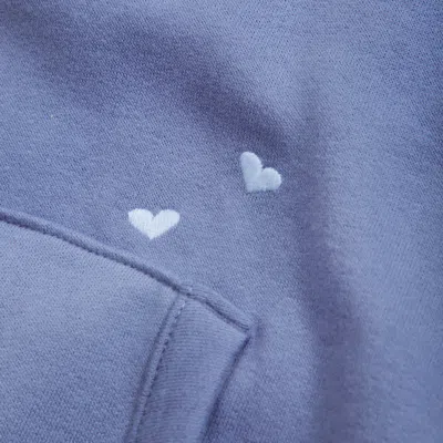 Abercrombie & Fitch Essential Popover Hoodie In Blue