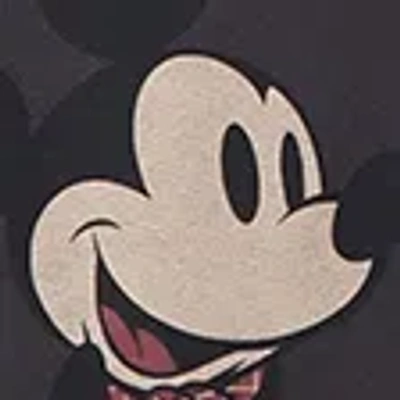 Abercrombie & Fitch Legging-friendly Festive Mickey Mouse Graphic Crew Sweatshirt In Gray