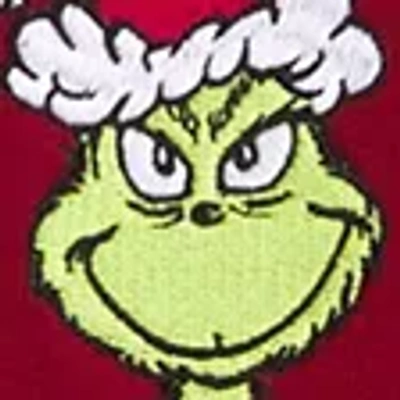 Abercrombie & Fitch Legging-friendly The Grinch Graphic Crew Sweatshirt In Red