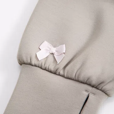 Abercrombie & Fitch Ypb Neoknit Cozy-lined Full-zip Hoodie In Neutral