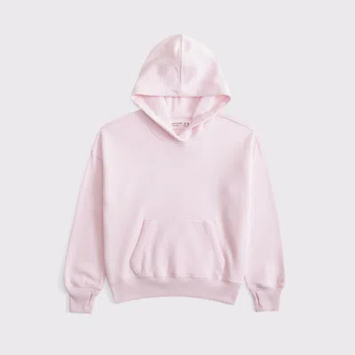Abercrombie & Fitch Essential Popover Hoodie In Pink