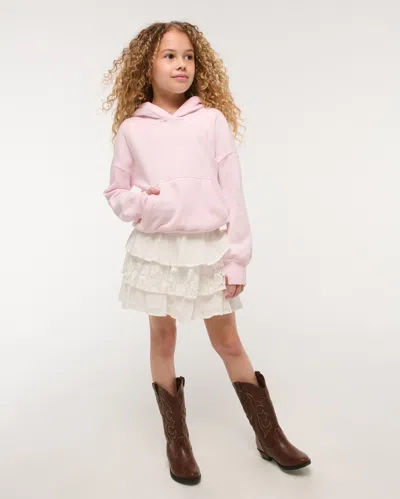 Abercrombie & Fitch Essential Popover Hoodie In Pink