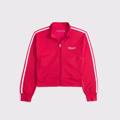 Abercrombie & Fitch Track Jacket In Red