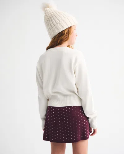 Abercrombie & Fitch New York Yankees Graphic Crew Sweater In White