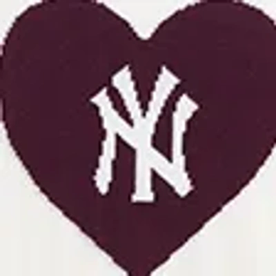 Abercrombie & Fitch New York Yankees Graphic Crew Sweater In White