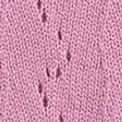 Abercrombie & Fitch Stitched Crew Sweater In Pink