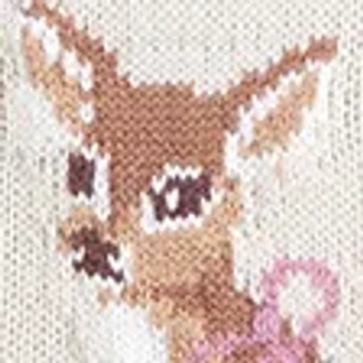 Abercrombie & Fitch Oversized Graphic Crew Sweater In Brown