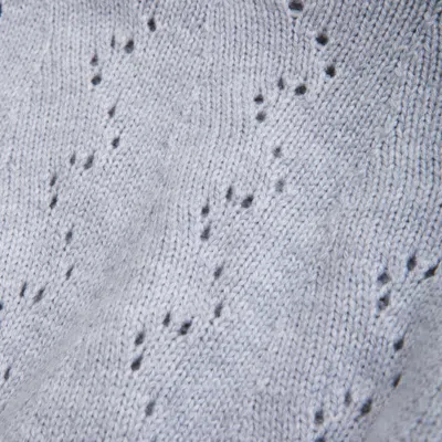 Abercrombie & Fitch Stitched Crew Sweater In Gray