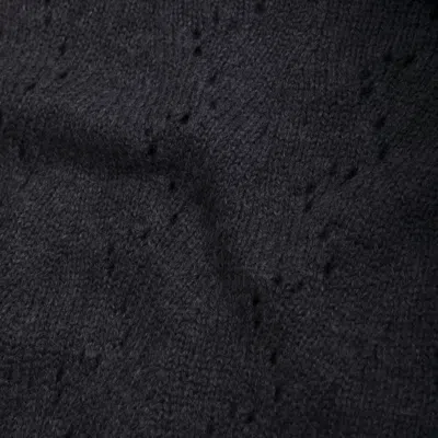 Abercrombie & Fitch Stitched Crew Sweater In Gray