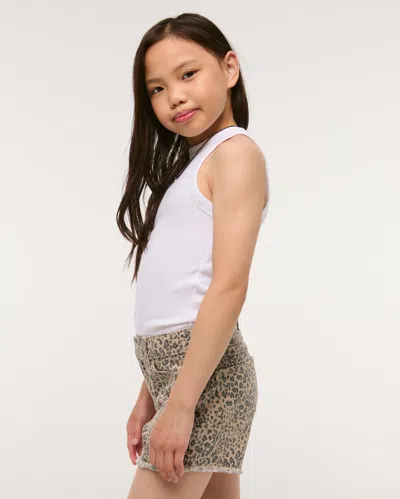 Abercrombie & Fitch High Rise Relaxed Shorts In Black