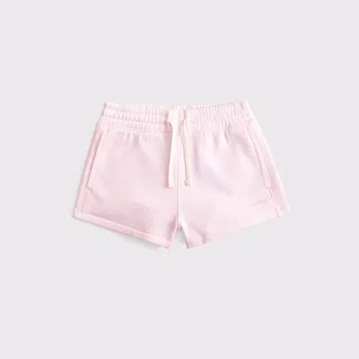 Abercrombie & Fitch Essential Sunday Shorts In Pink