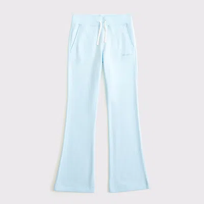 Abercrombie & Fitch Essential Bootcut Sweatpants In Blue