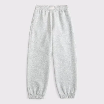 Abercrombie & Fitch Ypb Neoknit Baggy Joggers In Gray