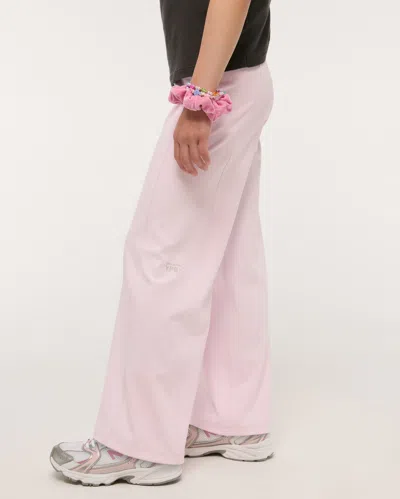 Abercrombie & Fitch Ypb Wide Leg Sweatpants In Pink