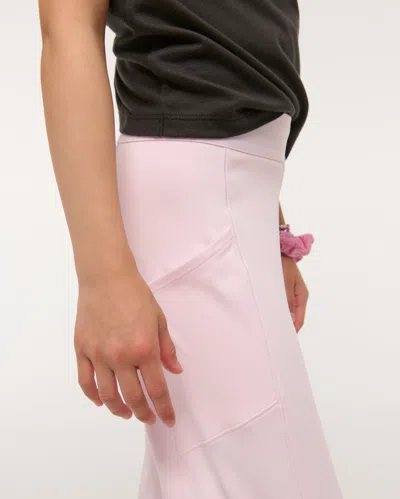 Abercrombie & Fitch Ypb Wide Leg Sweatpants In Pink