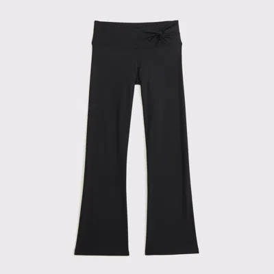 Abercrombie & Fitch Ypb Mini-flare Leggings In Black