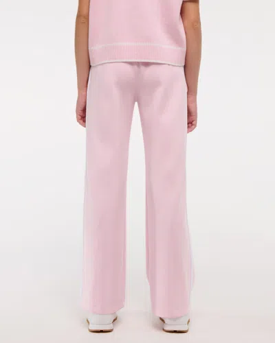 Abercrombie & Fitch Ypb Low Rise Track Pants In Pink