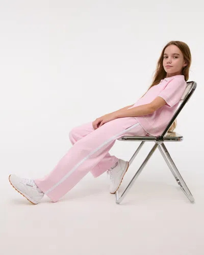 Abercrombie & Fitch Ypb Low Rise Track Pants In Pink