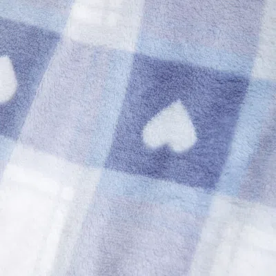 Abercrombie & Fitch Fleece Pajama Pants In Blue