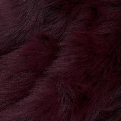 Abercrombie & Fitch Faux Fur Zip Jacket In Brown