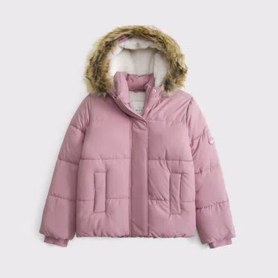 Abercrombie & Fitch A&f Ultra Puffer In Pink