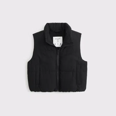 Abercrombie & Fitch Puffer Vest In Black