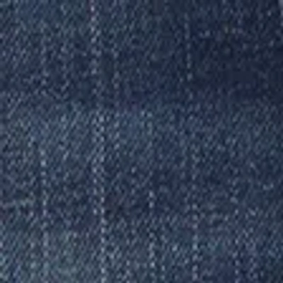 Abercrombie & Fitch Beaded Denim Mini Skort In Blue