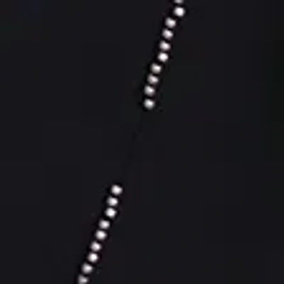 Abercrombie & Fitch Beaded Micro Mini Skort In Black