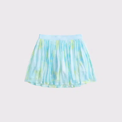 Abercrombie & Fitch Ypb Mesh Skort In Green