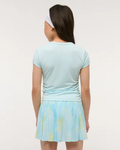 Abercrombie & Fitch Ypb Mesh Skort In Green