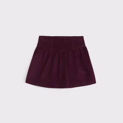 Abercrombie & Fitch Drop-waist Skort In White