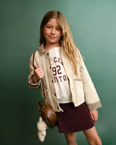 Abercrombie & Fitch Drop-waist Skort In White