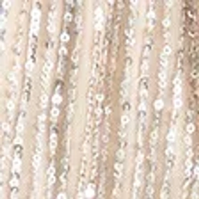 Abercrombie & Fitch Sequin Tiered Mini Skirt In Blue