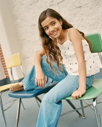 Abercrombie & Fitch Lace-trim Babydoll Top In White