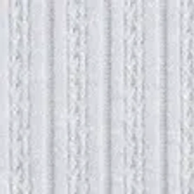 Abercrombie & Fitch Pointelle Lace-trim Top In Gray