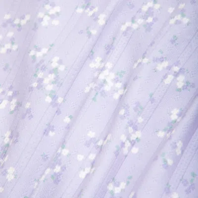 Abercrombie & Fitch Long-sleeve Banded Tee In Purple